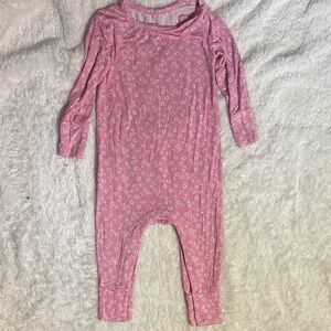 Posh peanut button ruffle romper floral Kids One Piece 2T